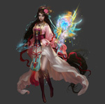 《天子剑》游戏原画 - 人物